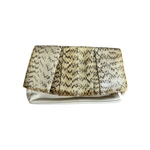 Giani Bernini Genuine Snakeskin Leather Y2K Women’s Clutch Purse